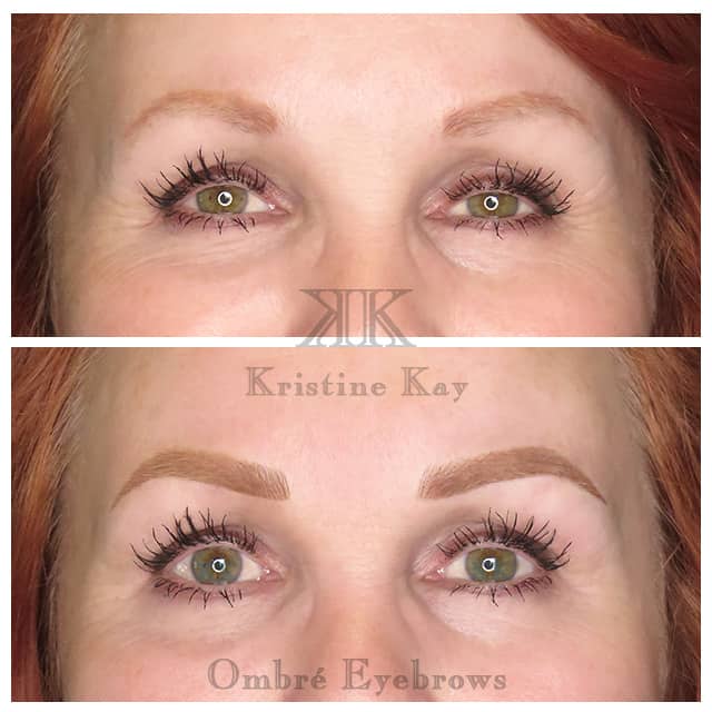 permanent makeup microblading eyebrows kansas city